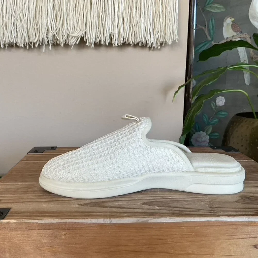 Museum of Peace & Quiet x Lusso Cloud Pelli Bone/Off White Slipper Mules Size 8